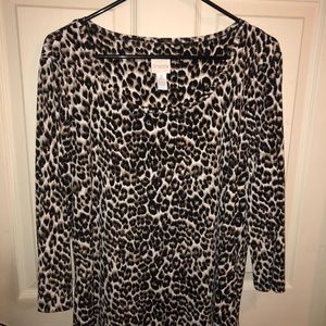 - Chicos cheetah print size 2